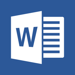 logo for Microsoft Word: Write and edit docs on the go
