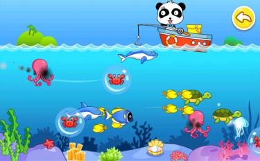screenshoot for Happy Fishing: game for kids