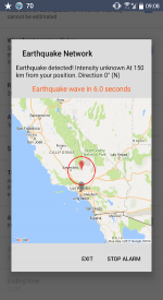 screenshoot for Earthquake Network Pro - Realtime alerts