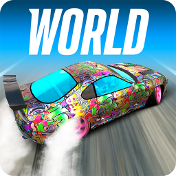 logo for Drift Max World - Racing Game