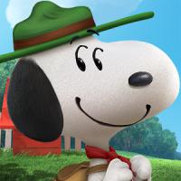logo for Peanuts Snoopys Town Tale (Unlimited Money)