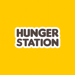 logo for HungerStation - Food, Groceries Delivery & More