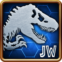 logo for Jurassic World The Game 