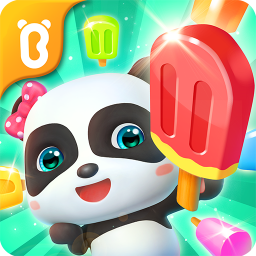 logo for Little Panda’s Ice Cream Factory