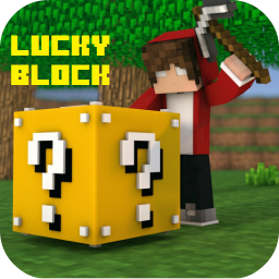 poster for Lucky Block Mod for MCPE