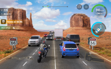 screenshoot for Moto Traffic Race 2: Multiplayer