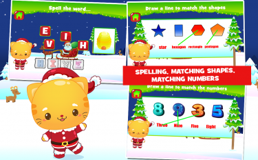 screenshoot for Christmas Kindergarten Games