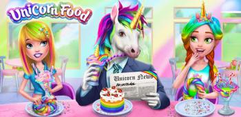 graphic for Unicorn Food - Rainbow Glitter Food & Fashion 1.0.5