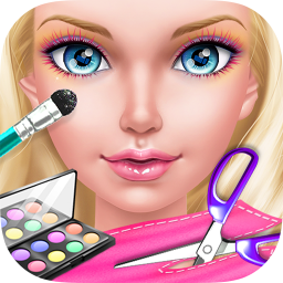 logo for Fashion Doll: Shopping Day SPA ❤ Dress-Up Games