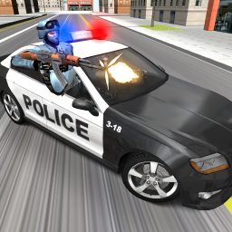 logo for Police Car Racer 3D