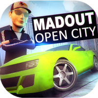 logo for MadOut Open City Hack Unlimited Money
