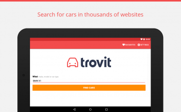 screenshoot for Buy used vehicles - Trovit