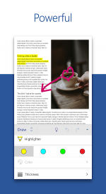 screenshoot for Microsoft Word: Write and edit docs on the go