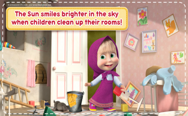 screenshoot for Masha and the Bear: House Cleaning Games for Girls