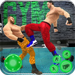 poster for Bodybuilder Fighting Games: Gym Wrestling Club PRO