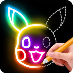 logo for Learn to Draw Glow Cartoon