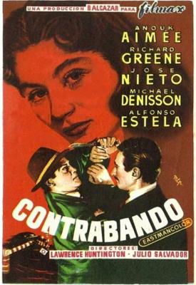 poster for Contraband Spain 1955