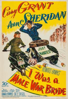 poster for I Was a Male War Bride 1949