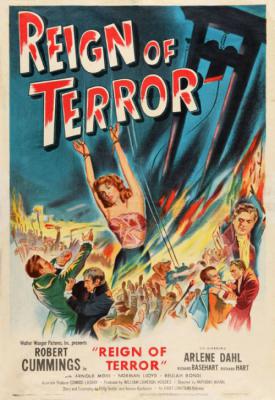 poster for Reign of Terror 1949