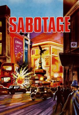 poster for Sabotage 1936