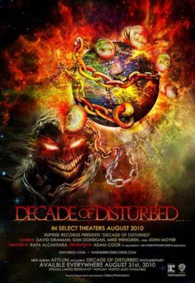 poster for Decade of Disturbed 2010