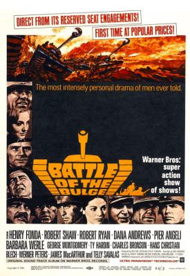 poster for Battle of the Bulge 1965