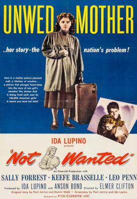 poster for Not Wanted 1949