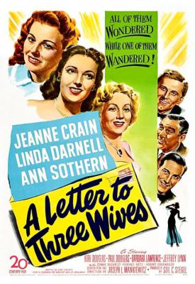 poster for A Letter to Three Wives 1949