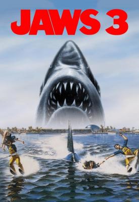poster for Jaws 3-D 1983