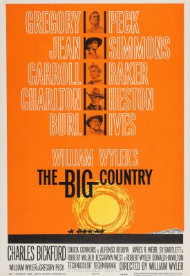 poster for The Big Country 1958