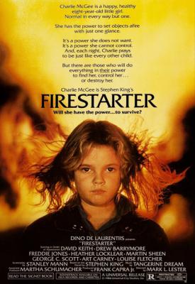 poster for Firestarter 1984