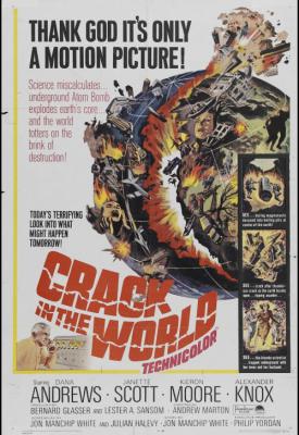 poster for Crack in the World 1965
