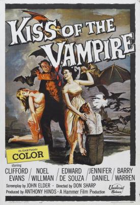 poster for The Kiss of the Vampire 1963